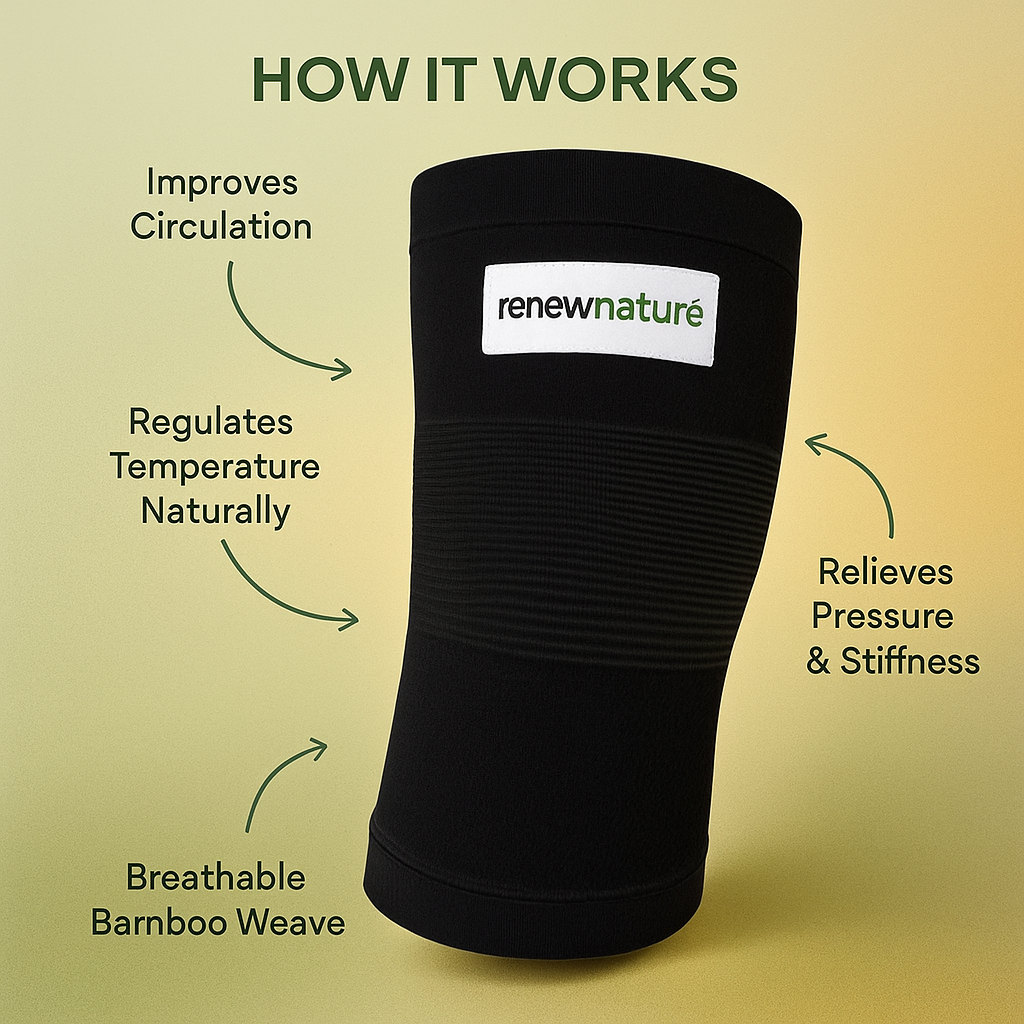 Say Goodbye To Knee Pain With BambooFlex Knee Sleeve